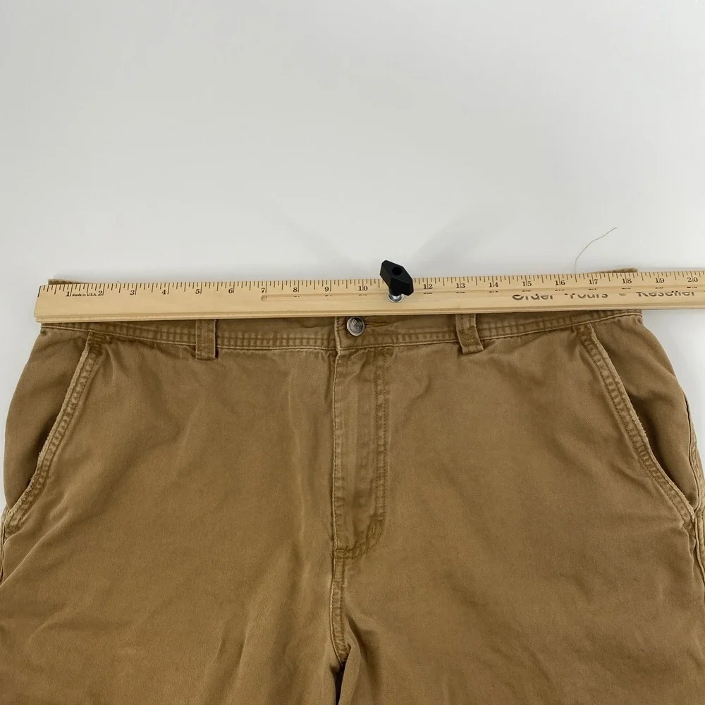 The North Face A5‎ Utility Shorts Mens 36 Long Brown Cotton Cargo Hiking Rugged